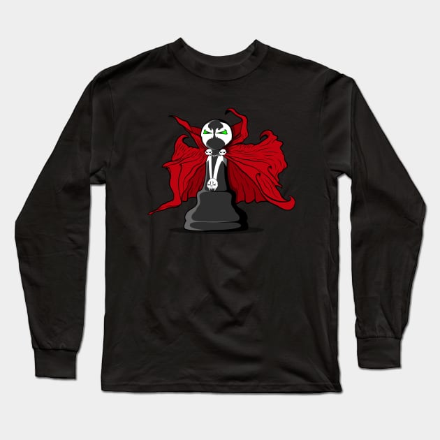 Hell's Pawn. Long Sleeve T-Shirt by JCMaziu